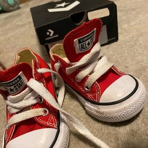 Red Baby Converse